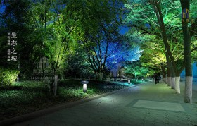 銅陵長(zhǎng)江西路及銅都綠化景觀照明規(guī)劃